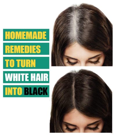 Home Remedies to Turn White Hair into Black